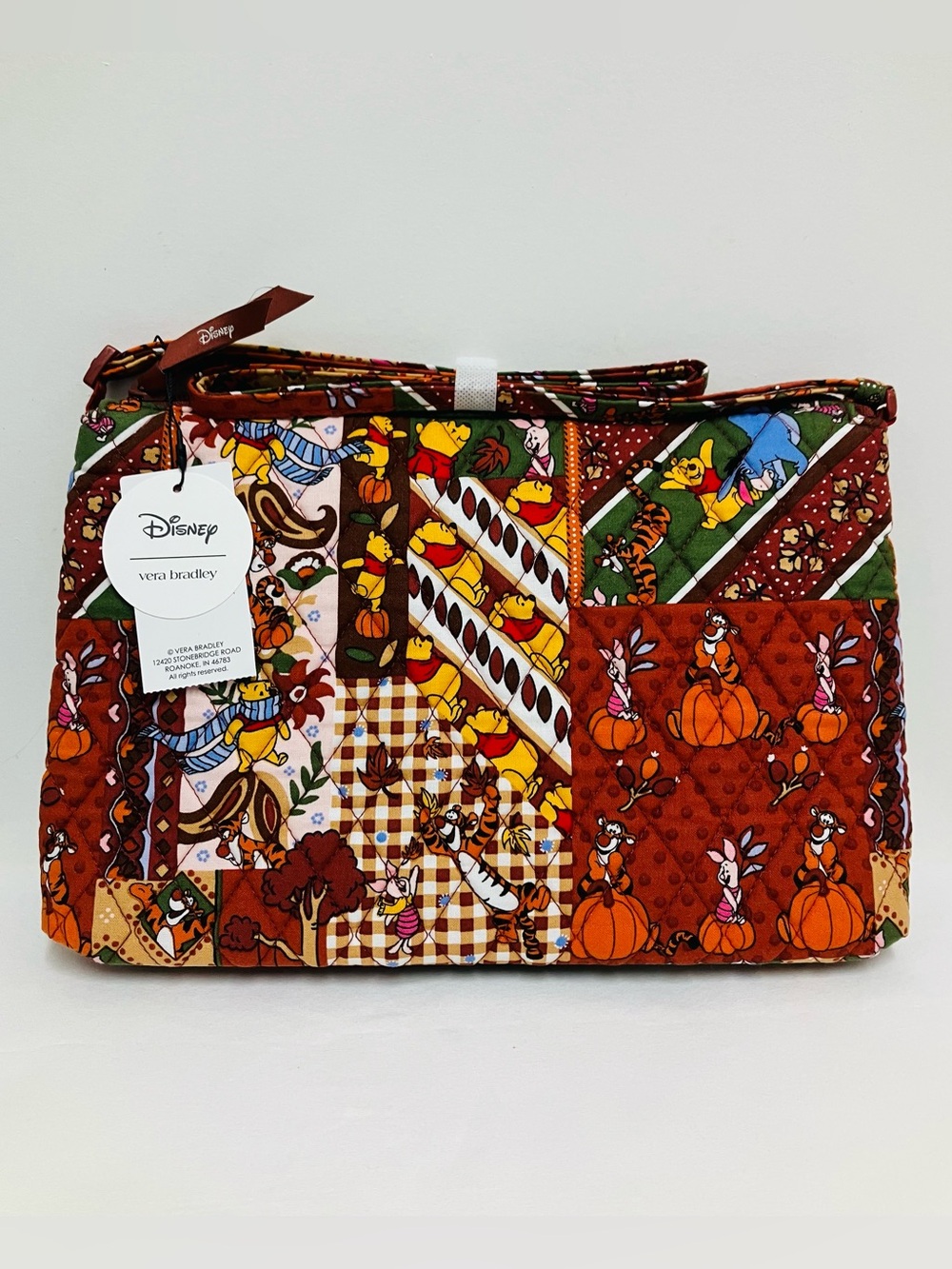 Vera Bradley Large Hipster Winnie the Pooh’s Autumn Adventures NWT